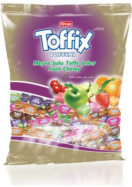 Toffix Toffini Mix Şeker 1000 Gr. (1 Poşet)