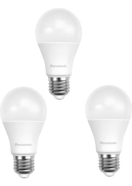 8,5W-60 W 3'lü Paket 6500 Kelvin Beyaz Işık