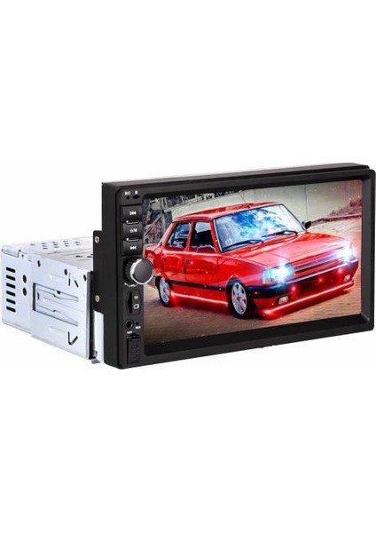 Eski Kasa Fiat Punto Uyumlu Özel Yapım 7inç Double Din Oto Teyp Mirrorlink Bt USB Sd Aux