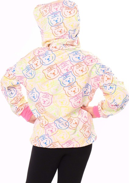 Toontoy Kız Çocuk Komple Baskılı Sweatshirt fiyatları