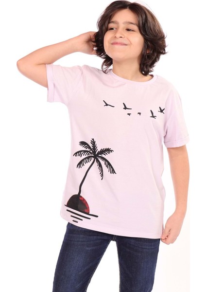 Toontoy Erkek Çocuk Baskılı Tişört