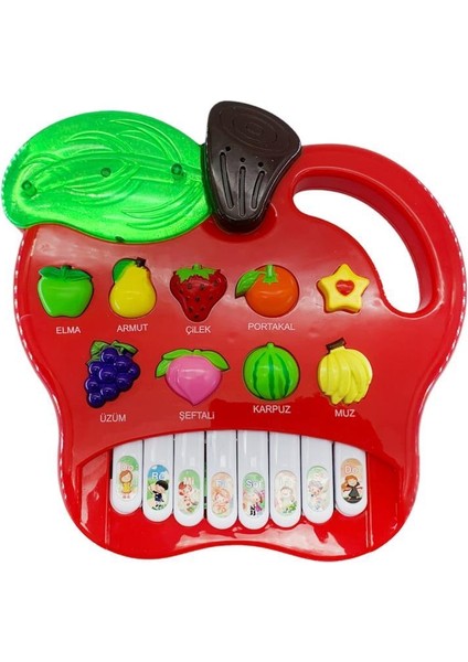 Türkçe Sesli Meyveleri Tanıyalım Meyve Oyuncak Piyanom fiyatları