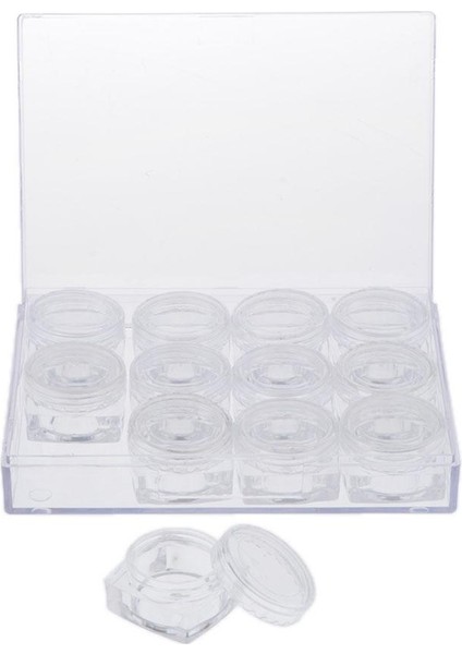 12 Parça Takı Nail Art Boncuk Saklama Kutusu Mini Ürün Kılıfları (Yurt Dışından) fırsatları