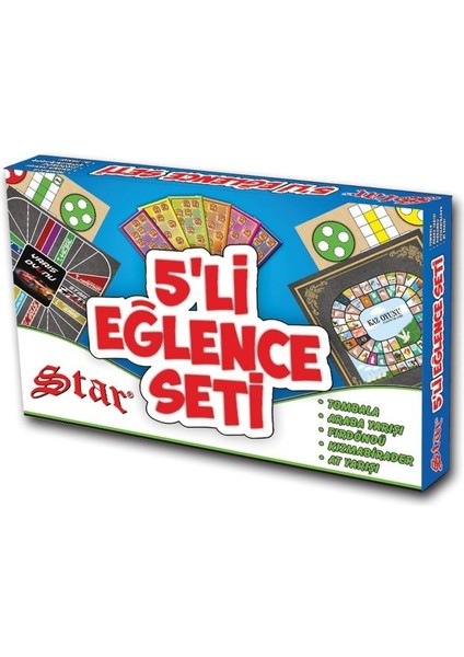 5 Li Eğlence Seti