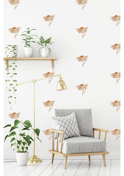 Uçan Papatyalar Çocuk Bebek Odası Duvar Dekorasyon Sticker Seti modelleri