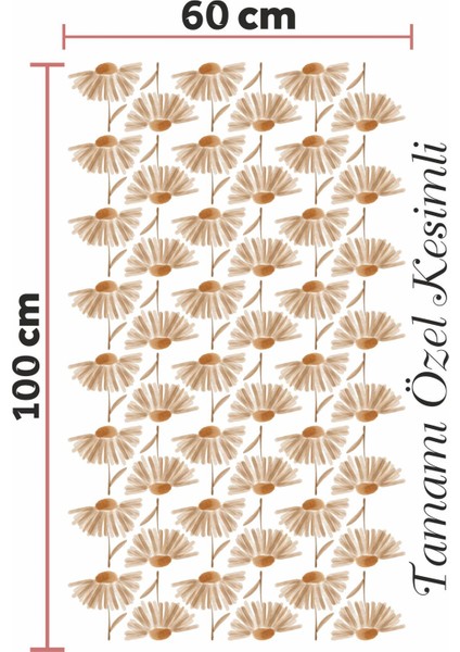 Uçan Papatyalar Çocuk Bebek Odası Duvar Dekorasyon Sticker Seti fırsatları