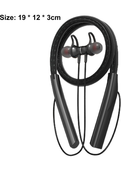 Bluetooth Uyumlu 5.0 Kulaklık - Siyah (Yurt Dışından)