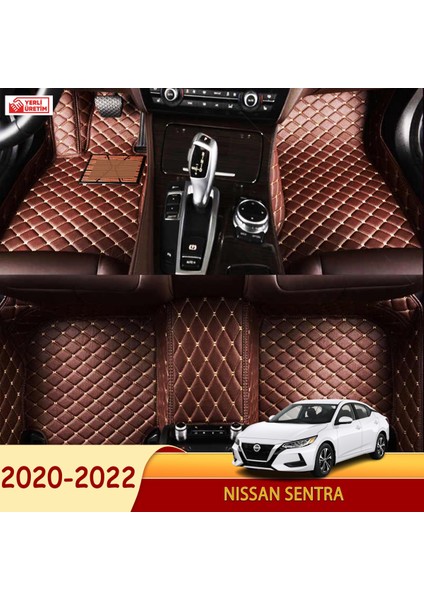 Nissan Sentra 2020-2022 Uyumlu 5d Havuzlu Suni Deri OTO PASPAS