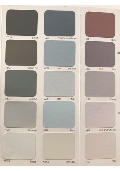 Dinamik Silikonlu Dış Cephe Boyası 15 Lt modelleri