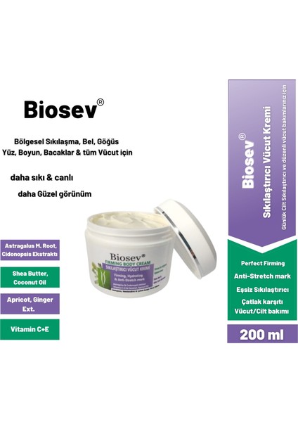 Sıkılaştırıcı Vücut Kremi / Firming Body Cream