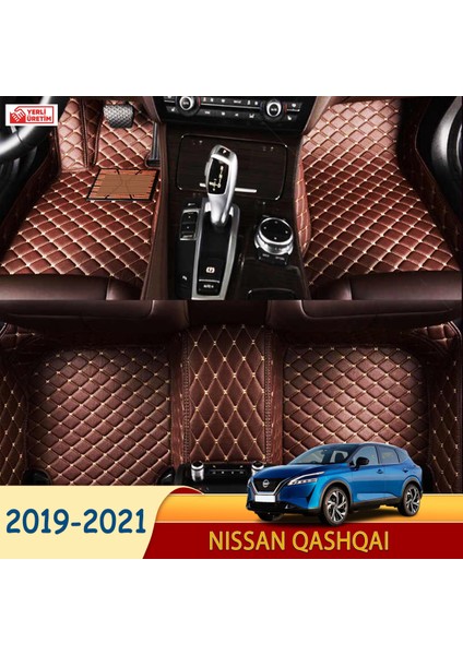 Nissan Qashqai 2019-2021 Uyumlu 5d Havuzlu Suni Deri OTO PASPAS