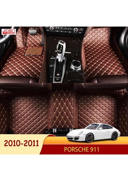 Porsche 911 2010-2011 Uyumlu 5d Havuzlu Suni Deri OTO PASPAS