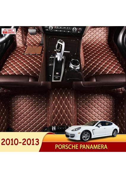 Porsche Panamera 2010-2013 Uyumlu 5d Havuzlu Suni Deri OTO PASPAS