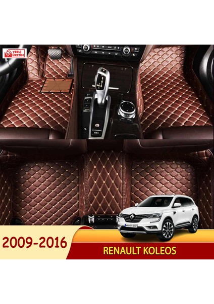 Renault Koleos 2009-2016 Uyumlu 5d Havuzlu Suni Deri OTO PASPAS