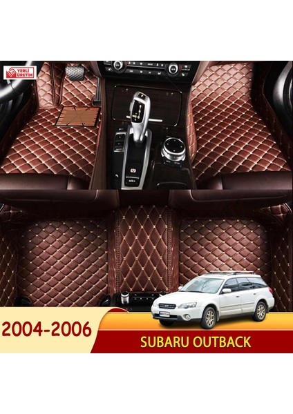 Subaru Outback 2004-2006 Uyumlu 5d Havuzlu Suni Deri OTO PASPAS