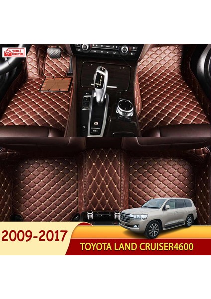 Toyota Land Cruiser4600 2009-2017 Uyumlu 5d Havuzlu Suni Deri OTO PASPAS