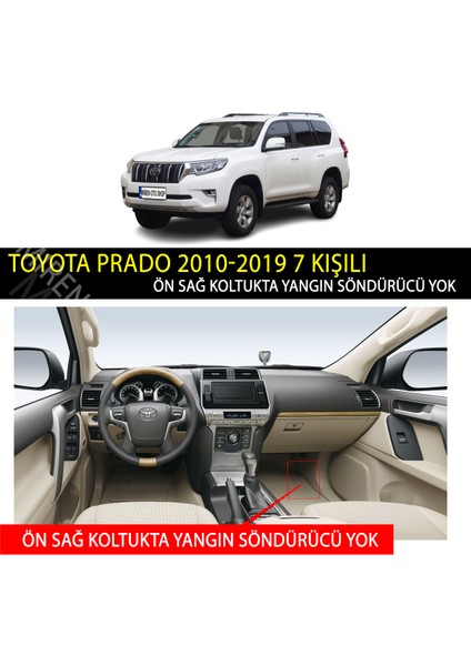 Toyota Prado 2010-2019 7 kişili Uyumlu 5d Havuzlu Suni Deri OTO PASPAS