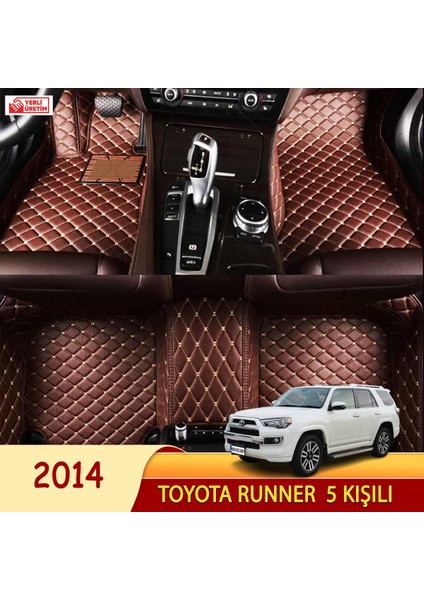 Toyota Runner 2014 5 kişili Uyumlu 5d Havuzlu Suni Deri OTO PASPAS