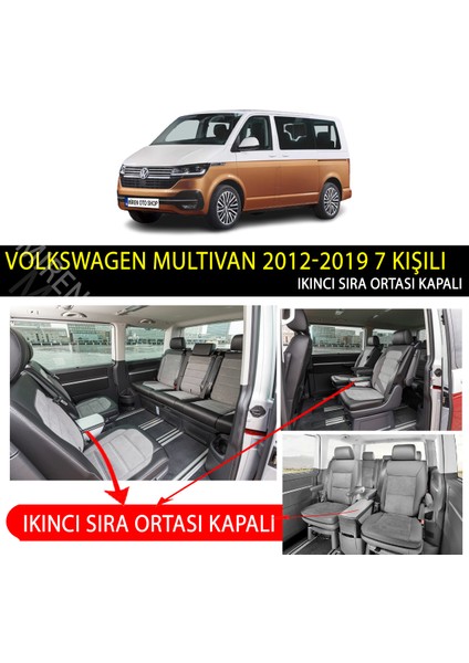 Volkswagen Multivan 2012-2019 7 kişili 5d Havuzlu Suni Deri OTO PASPAS