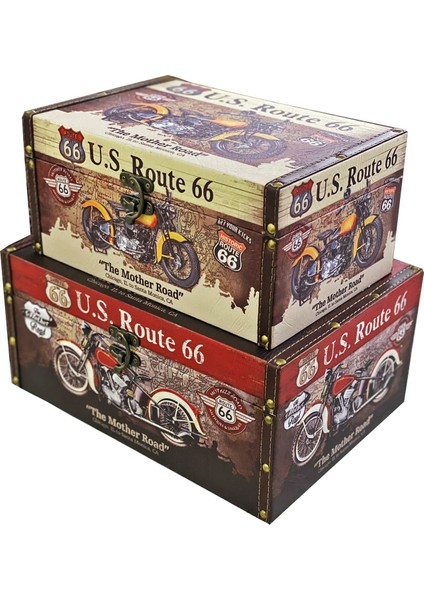 Mey Ahşap Kutu Motorcycle 66 2 Li Set fiyatları