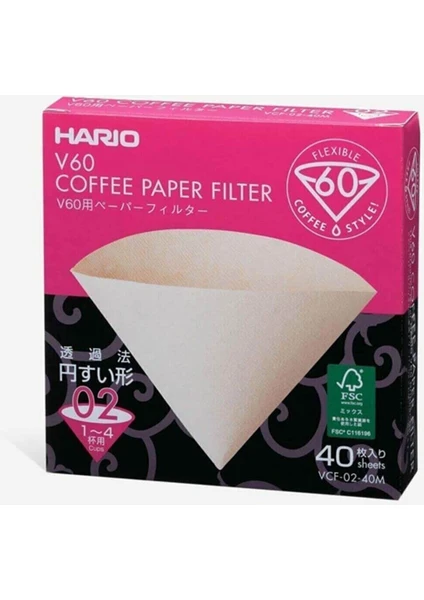 v60 02 Filtre Kahve Kağıdı 100 Adet