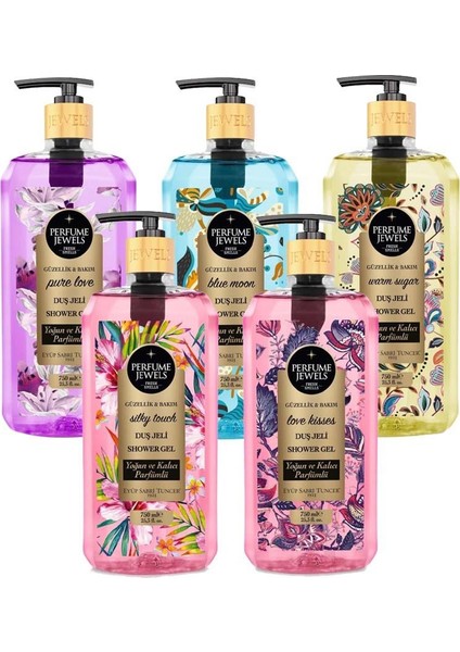 Pure Love, Blue Moon, Warm Sugar, Silky Touch, Love Kisses Duş Jeli 750 ml