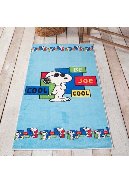 By Karaca Home Snoopy Cool Ekstra Yumuşak Çocuk Halısı 80X150 cm