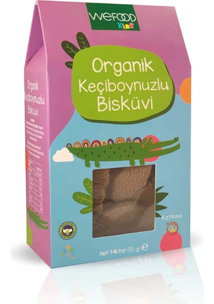 Kids Organik Keçiboynuzlu Bisküvi 55 gr 8683347030439