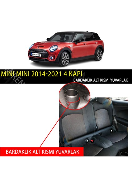 Mini Mini 2014-2021 4 kapı Uyumlu 5d Havuzlu Suni Deri OTO PASPAS