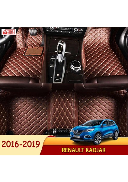 Renault Kadjar 2016-2019 Uyumlu 5d Havuzlu Suni Deri OTO PASPAS