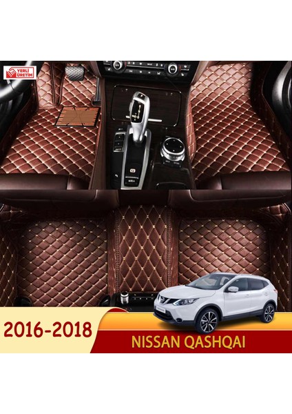 Nissan Qashqai 2016-2018 Uyumlu 5d Havuzlu Suni Deri OTO PASPAS