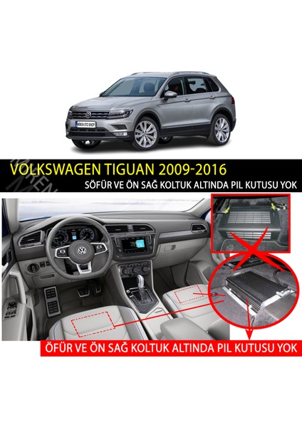 Volkswagen Tiguan 2009-2016 Uyumlu 5d Havuzlu Suni Deri OTO PASPAS