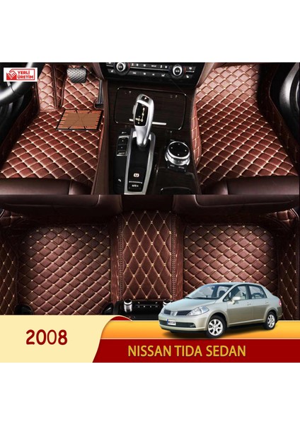Nissan Tida 2008 sedan Uyumlu 5d Havuzlu Suni Deri OTO PASPAS