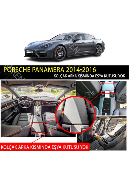 Porsche Panamera 2014-2016 Uyumlu 5d Havuzlu Suni Deri OTO PASPAS