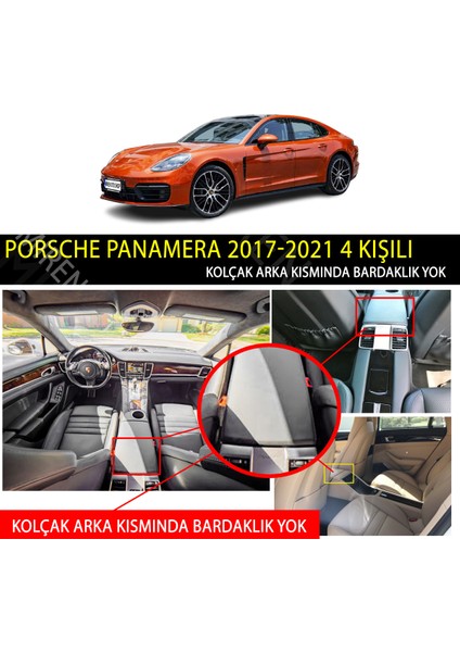 Porsche Panamera 2017-2021 4 kişili Uyumlu 5d Havuzlu Suni Deri OTO PASPAS