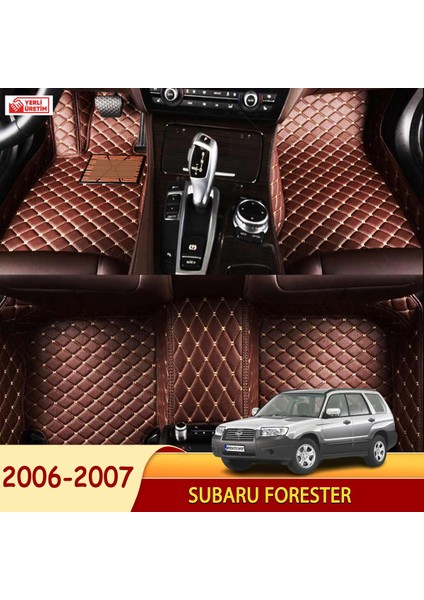 Subaru Forester 2006-2007 Uyumlu 5d Havuzlu Suni Deri OTO PASPAS