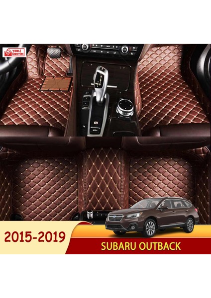 Subaru Outback 2015-2019 Uyumlu 5d Havuzlu Suni Deri OTO PASPAS