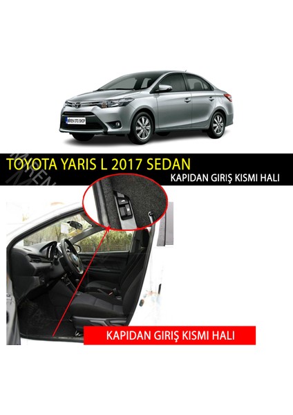 Toyota Yaris L 2017 sedan Uyumlu 5d Havuzlu Suni Deri OTO PASPAS