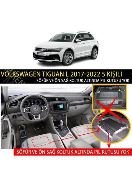 Volkswagen Tiguan L 2017-2022 5 kişil Uyumlu 5d Havuzlu Suni Deri OTO PASPAS