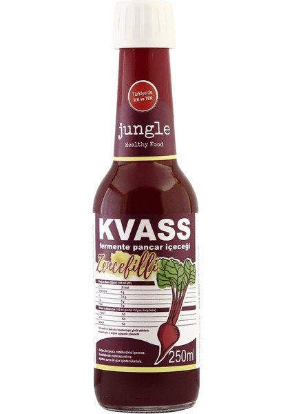 Healty Food Pancar Kvass Zencefilli 250 ml