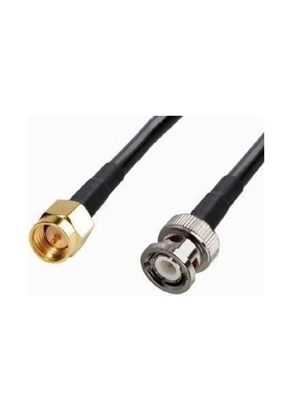 Sma Erkek - Bnc Kablo 2 mt RG58