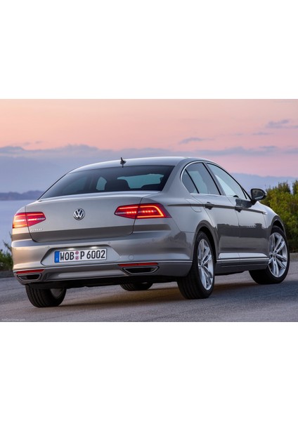 Vw Volkswagen Passat B8 Sedan 2015-2019 Arka Tampon Çeki Demiri Kapağı Kapak 3G5807441