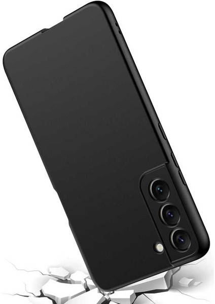 Galaxy S22 Plus Kılıf Kamera Korumalı Ultra Ince Kalem Bölmeli Şık Kapak