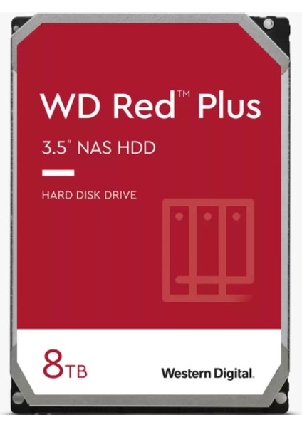 8tb Wd Red Sata3 128MB NAS WD80EFZZ