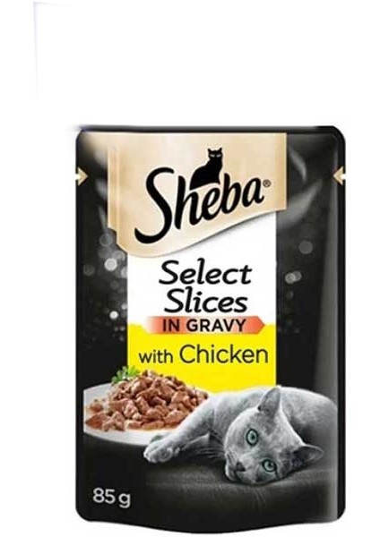 Pouch Tavuklu Yetişkin Kedi Konservesi 12X85 gr 12'li