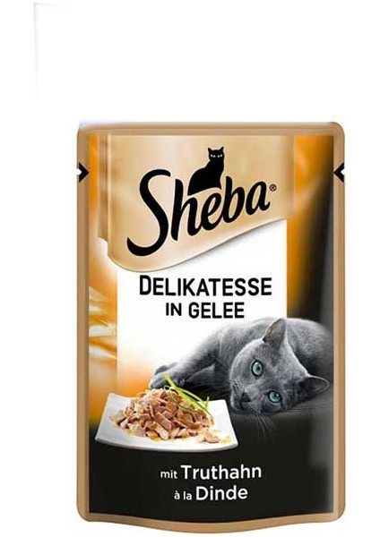 Pouch Hindi Etli ve Jöleli Yetişkin Kedi Konservesi 12x85gr (12li)