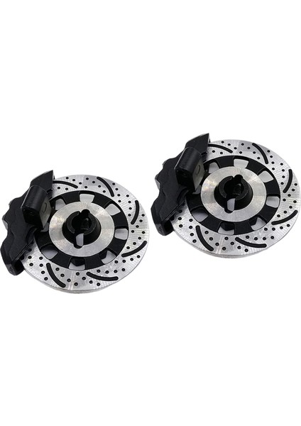 4pcs Udr 1: 7 Kısa Kurs Kamyon Yarışçı Araba Siyah Alüminyum Tekerlek Fren Disk (Yurt Dışından)