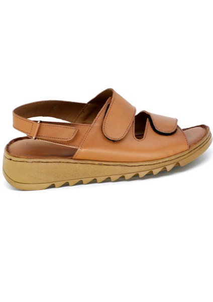22D-029 Doğal Deri Anatomic Günlük Sandalet fiyatları