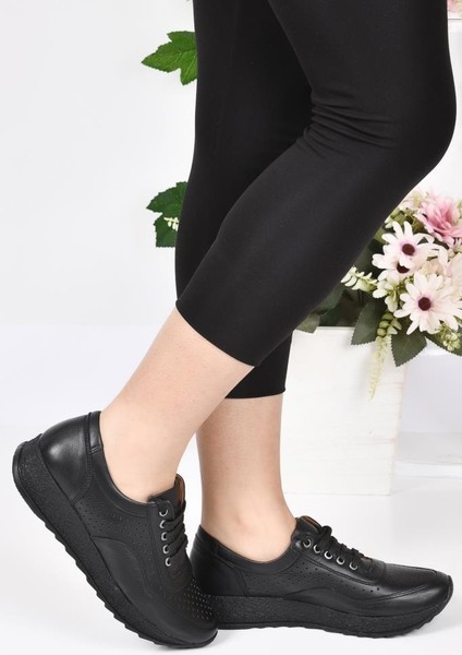 02141 Orto Pedik Kadın Günlük Deri Ayakkabı modelleri