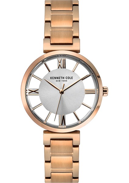 KC51140003 Rose-Gold Renk Çelik Kordon Şık Kadın Kol Saati (24 Ay Garantili)